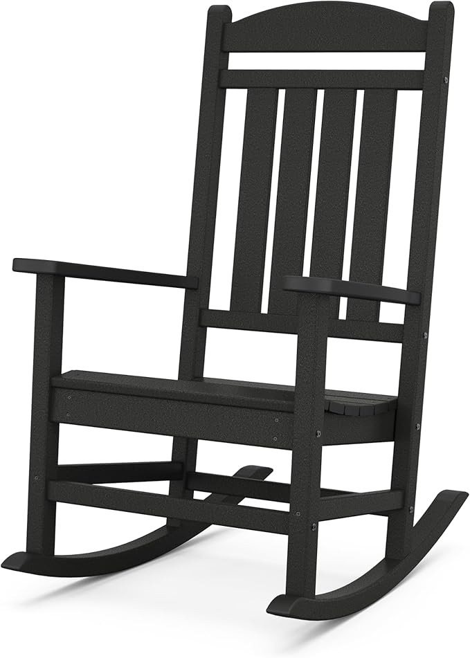 POLYWOOD Presidential Rocking Chair in Black | Amazon (US)