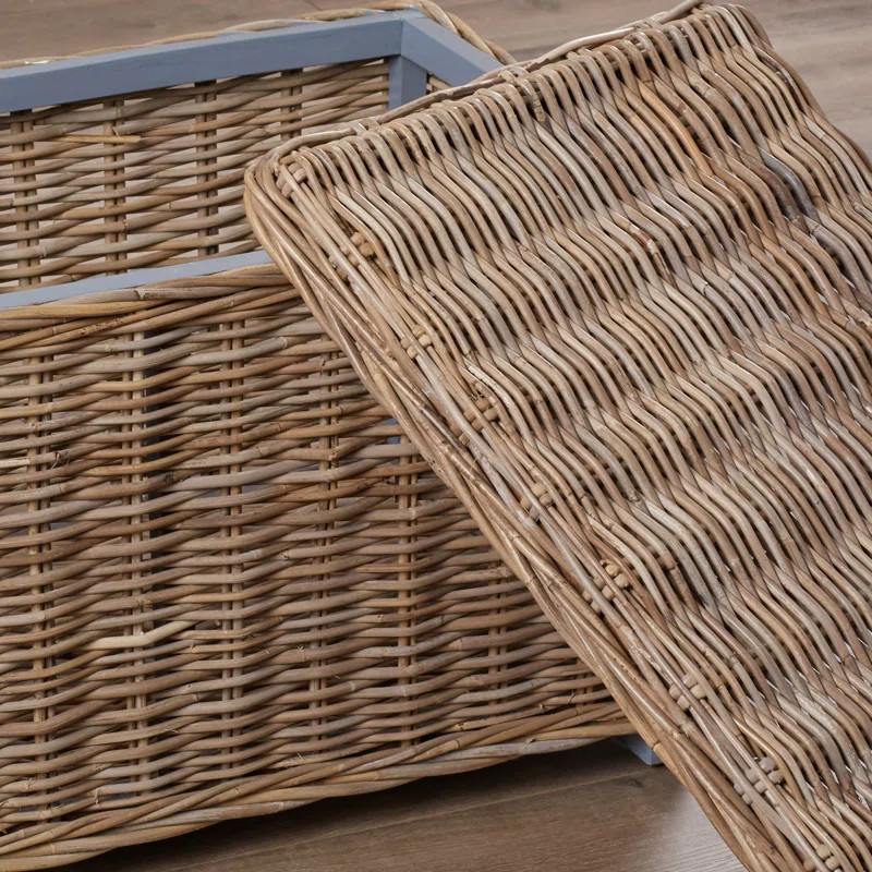 Bay Isle Home™ Whyte Wicker Trunk & Reviews | Wayfair | Wayfair North America