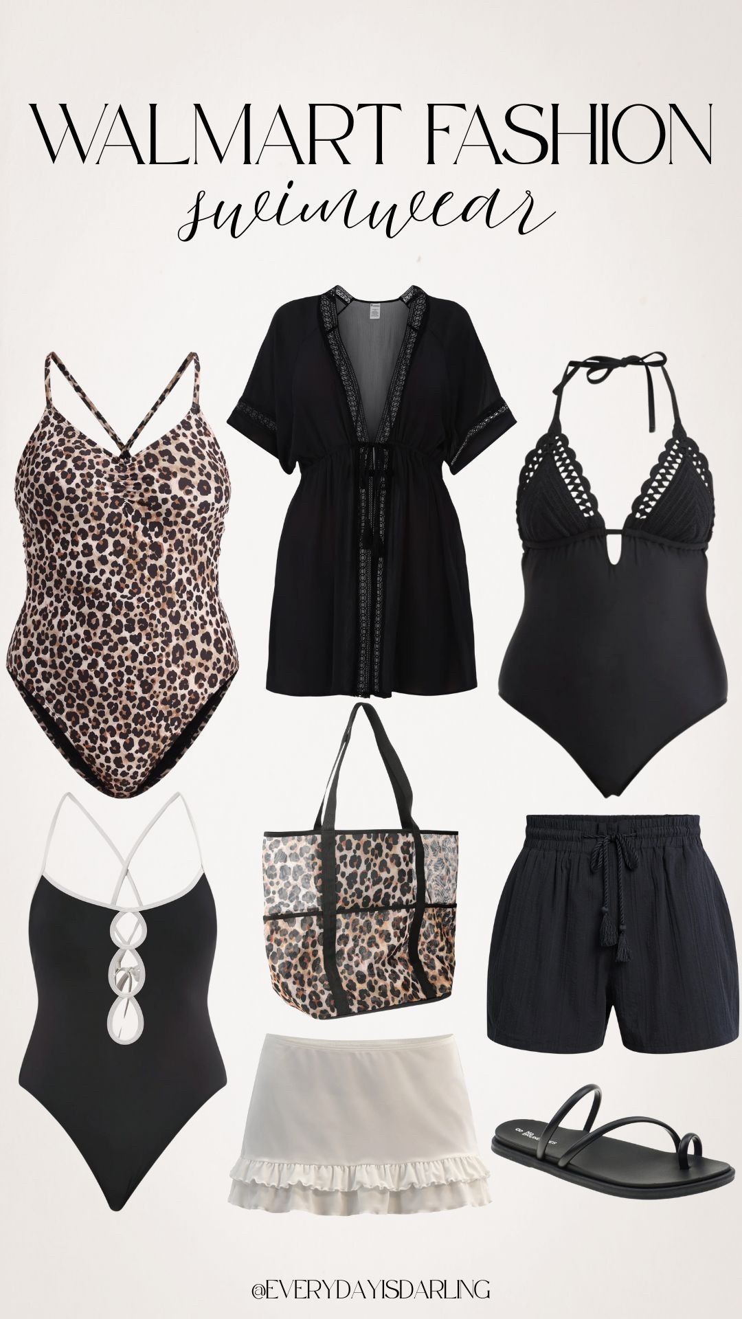 Hot girl summer, but make it sleek. Walmart’s black + leopard swim finds are giving designer on a budget. From flattering one-pieces to sporty-chic coverups, this whole edit is a vibe. Bonus: that leopard mesh tote is waterproof and adorable (and under $10!) 🐆


#WalmartStyle #ChicOnABudget #SwimSeason #BlackSwimwear #LeopardLover #LTKSwim #SummerReady