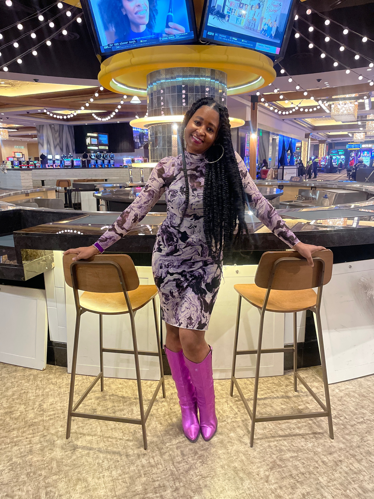 “Serving bold vibes and boots made for turning heads 💜✨ 

#LTKShoeCrush #LTKParties #LTKHoliday