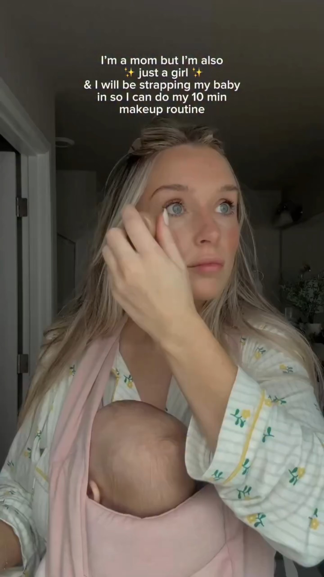 And for my mental health because FEEL GOOD, parent good 👏🏼💕 #postpartum #newmom #girlmom #grwm