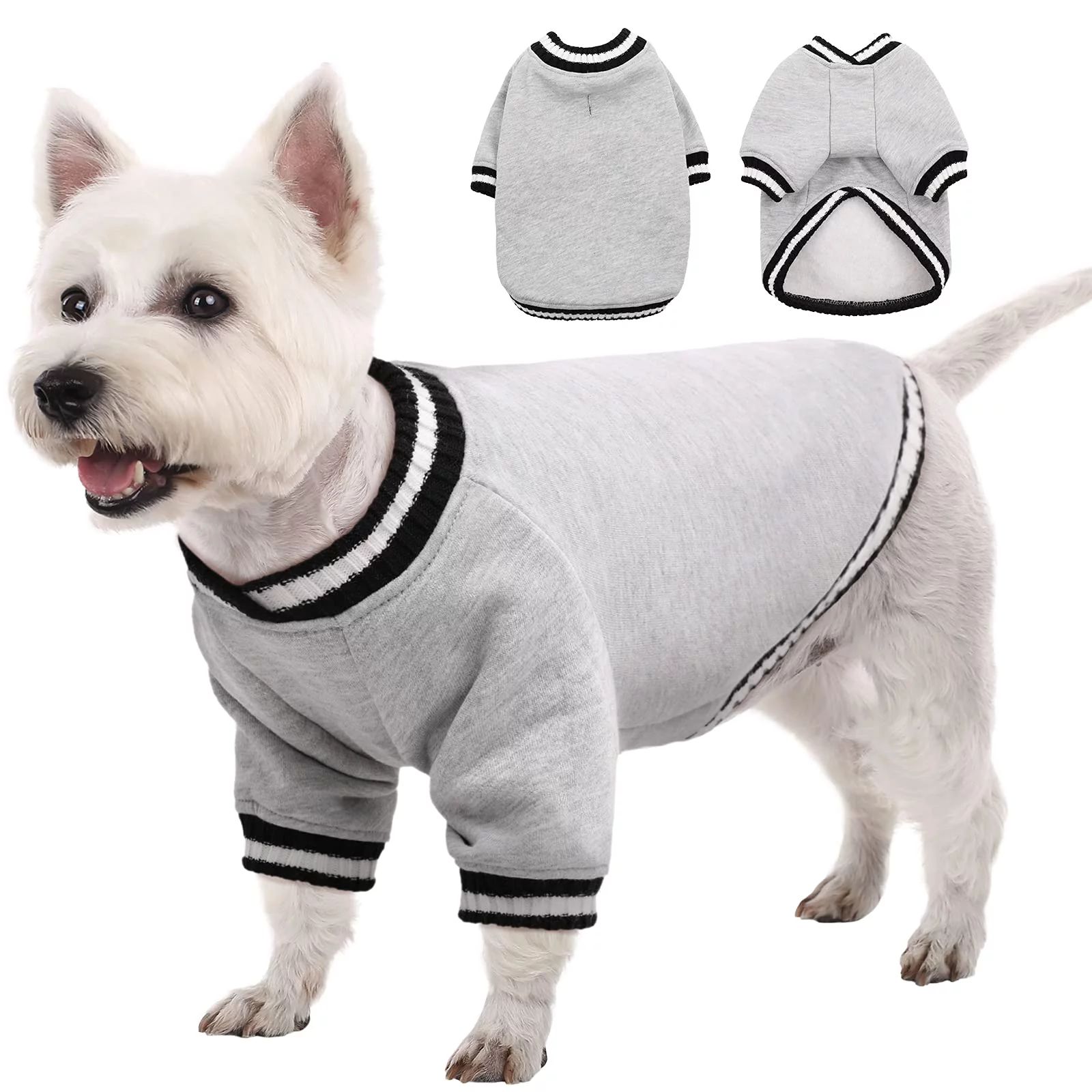 Kuoser Dog Winter Sweater, Dog Jacket for Small Medium Dogs Cats - Walmart.com | Walmart (US)