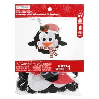 Penguin Pom Craft Kit by Creatology™ | Michaels Stores