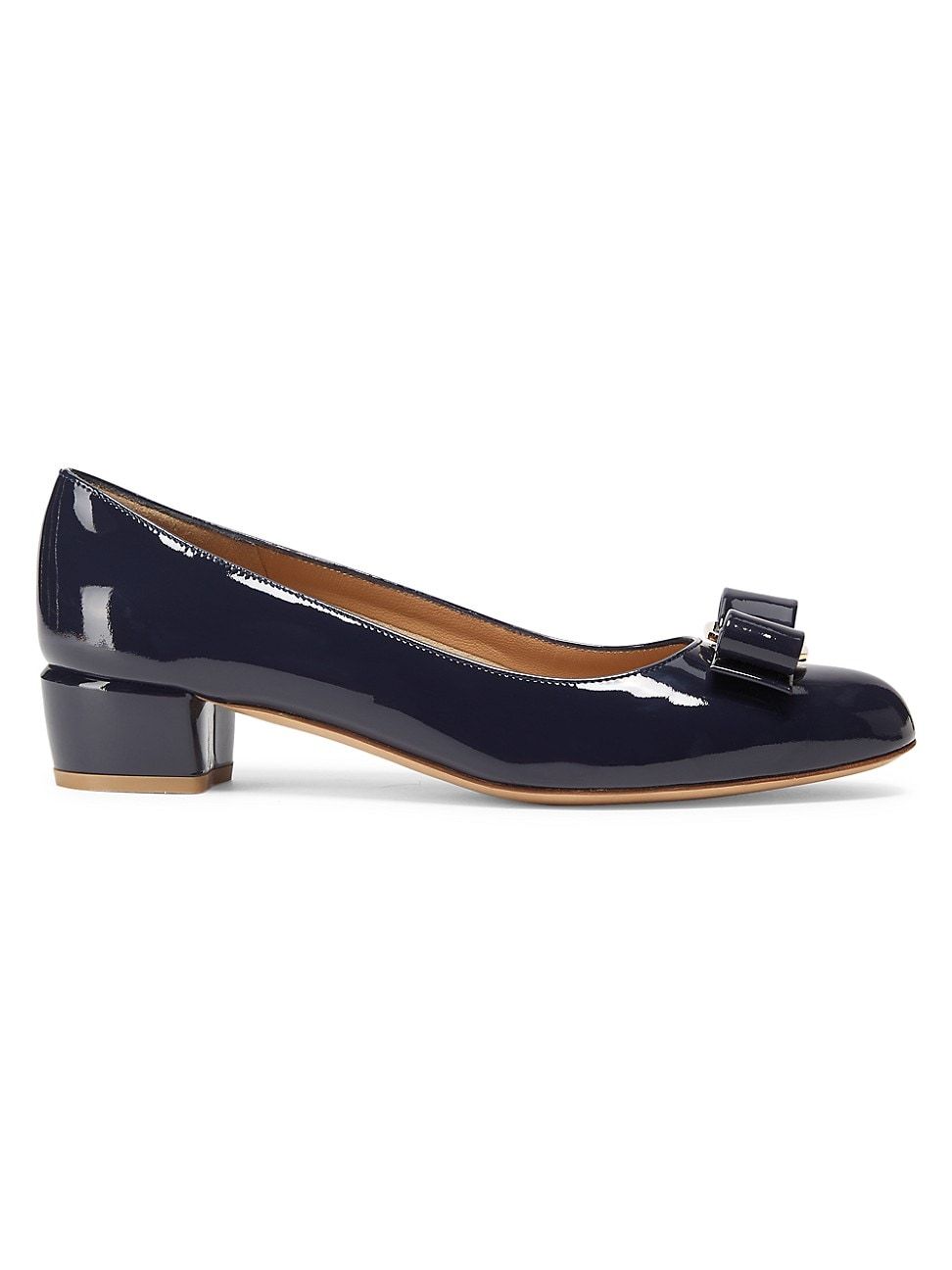 Women's Vara Patent Leather Pumps - Oxford Blue - Size 5 | Saks Fifth Avenue