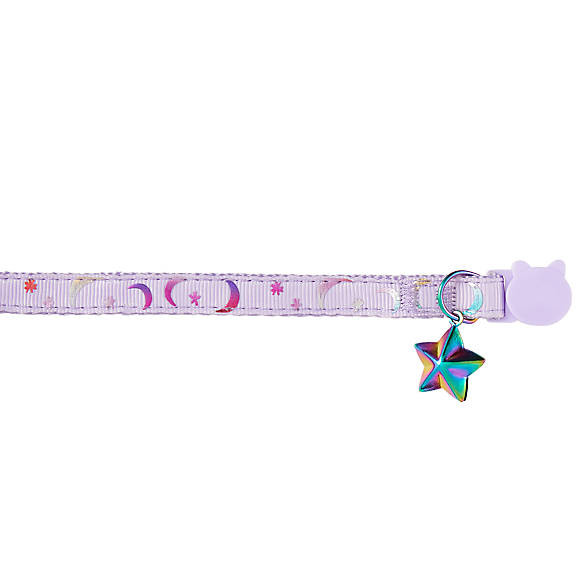 Whisker City® Purple Moon Easy Release Kitten & Cat Collar | PetSmart