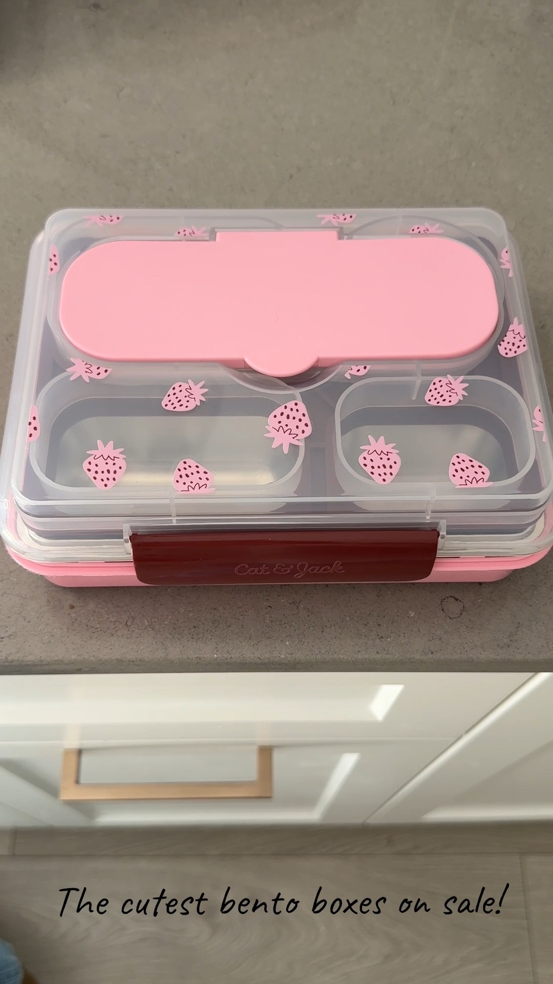 Stainless steel bento boxes on sale for $12! Comes in several colours for boys and girls!

Bento box, lunch kit, back to school, target finds, cat and jack, target must haves, kids must haves, toddler must haves

#LTKfamily #LTKkids