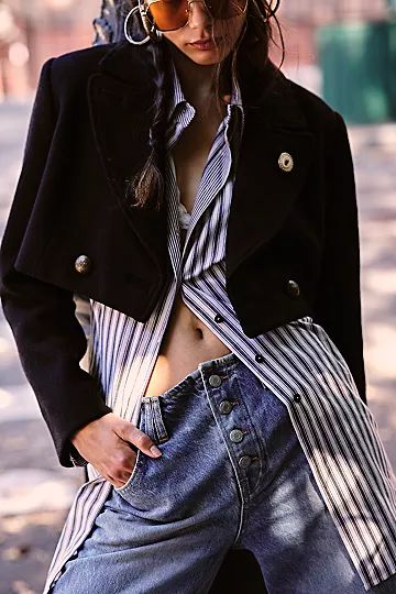 Perry Cropped Blazer | Free People (Global - UK&FR Excluded)