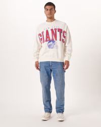 New York Giants Graphic Crew Sweatshirt | Abercrombie & Fitch (US)