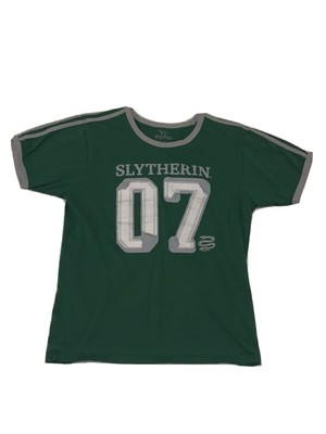Rare Harry Potter *Slytherin 07 Draco Malfoy Quidditch Jersey.  Size Medium | eBay US