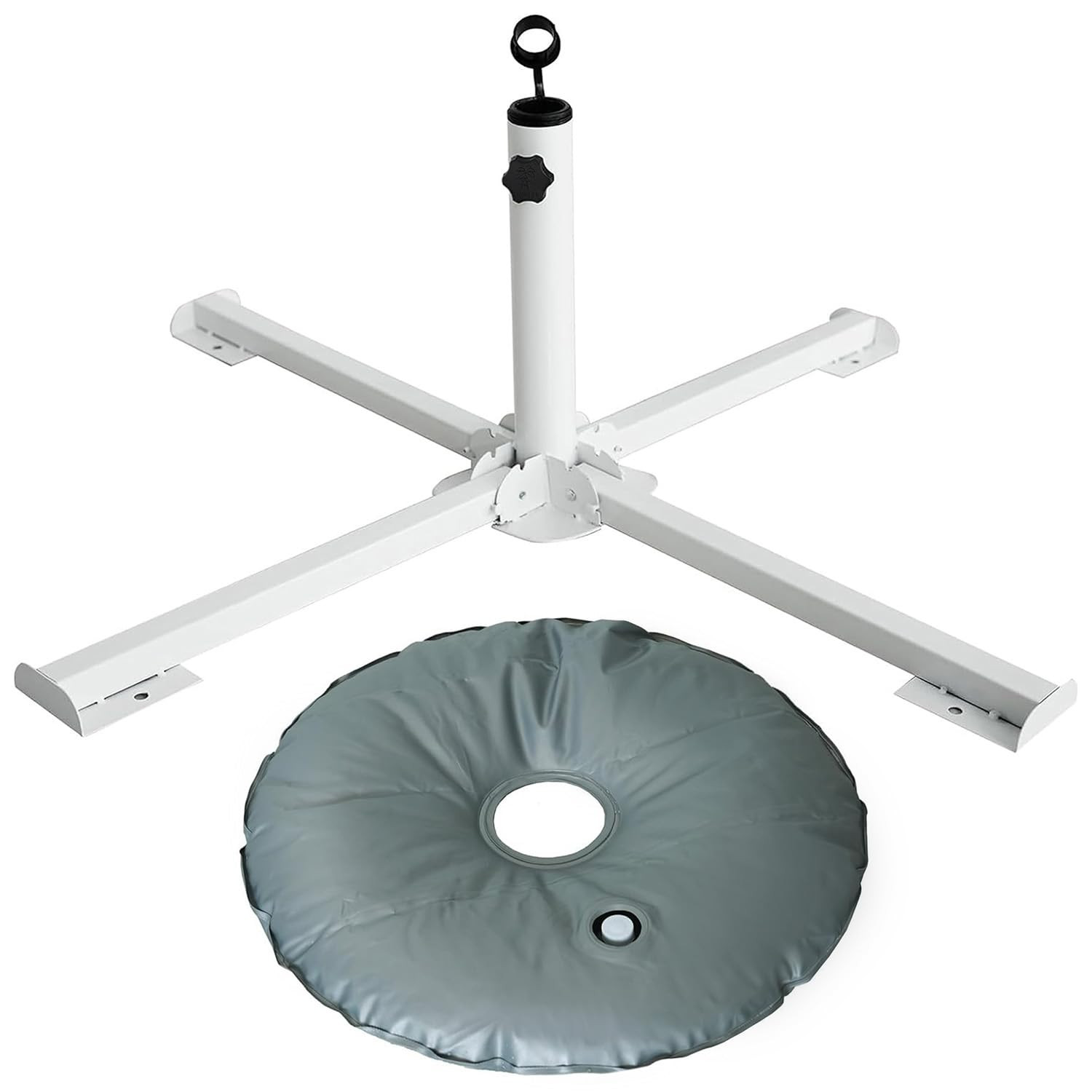 Amazon.com : AMMSUN Foldable Portable Beach Umbrella Stand-Portable Patio Umbrella Base Holder,Ou... | Amazon (US)