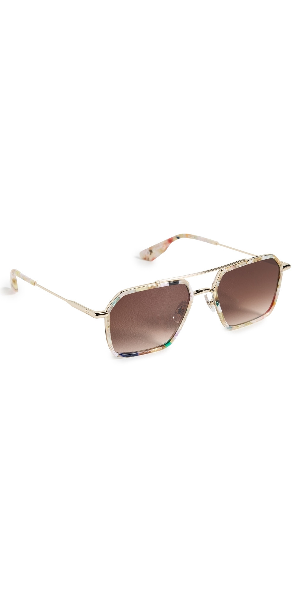 Krewe Emery Sunglasses 12k + Glace One Size | Shopbop