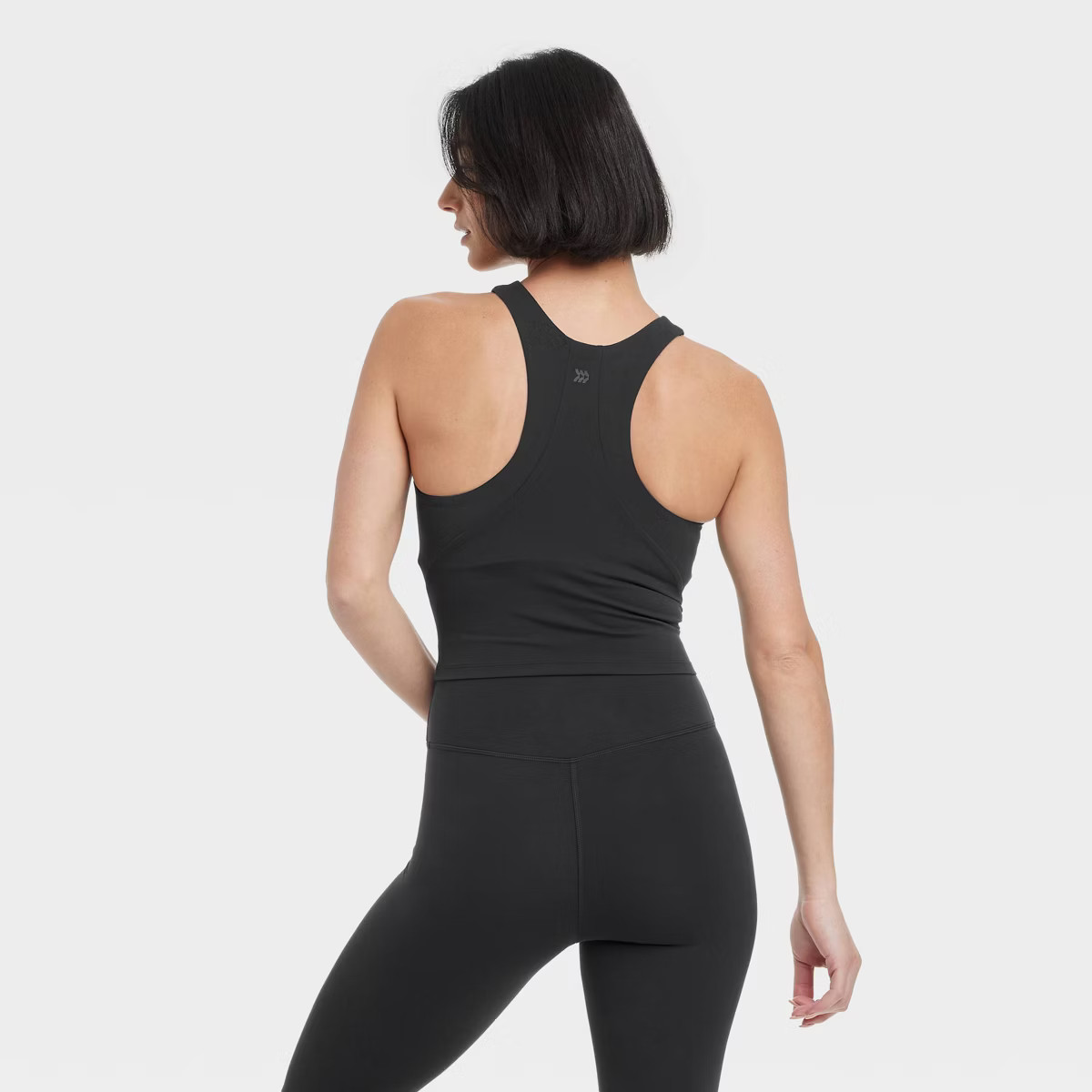 Women's Everyday Soft High Neck Cropped Support Tank Top - All In Motion™ | Target