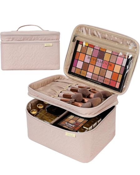 Just bought this makeup/beauty bag off Amazon to match my Delsey suitcase for my Honeymoon travels 💍🩷☀️🌴

#LTKbeauty #LTKxPrime #LTKGiftGuide