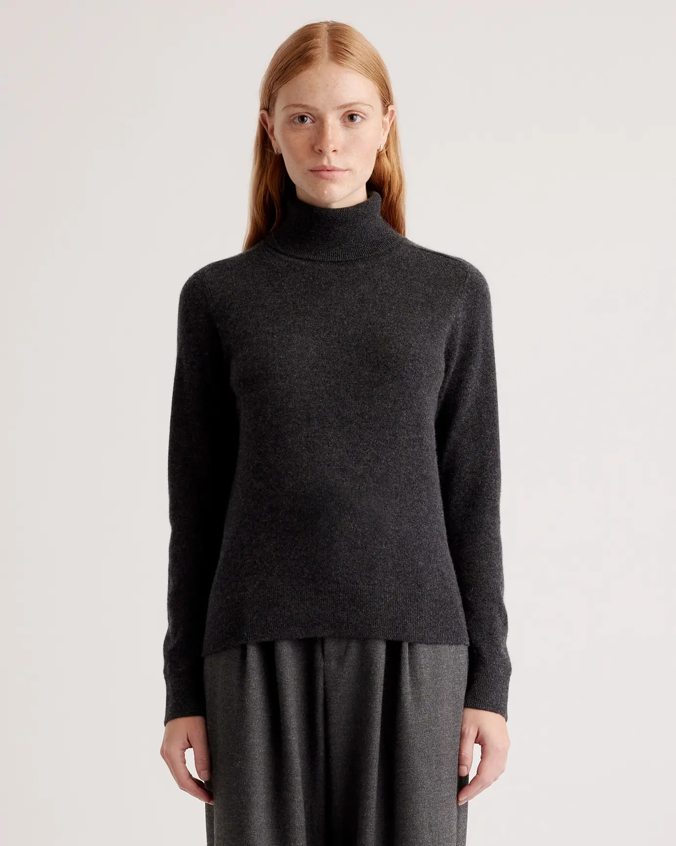 Mongolian Cashmere Turtleneck Sweater | Quince