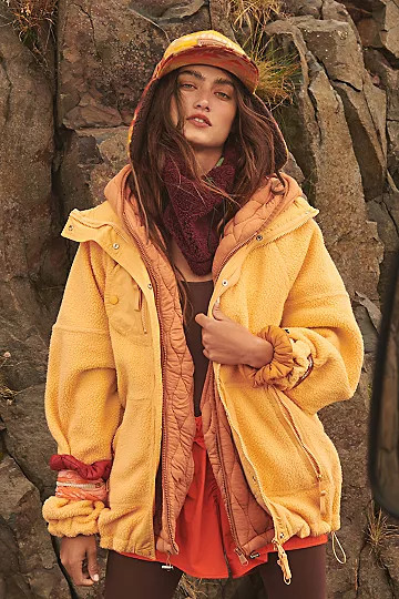 Hit The Trails Fleece Jacket | Free People (Global - UK&FR Excluded)