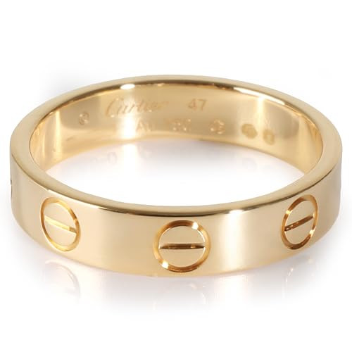 Cartier, Pre-Loved, Love Wedding Band, Yellow Gold, 4 | Amazon (US)