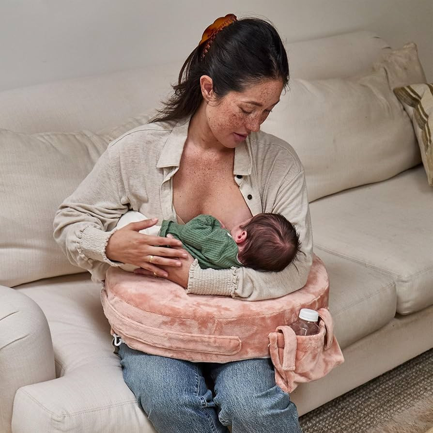 My Brest Friend Super Deluxe Nursing Pillow - Enhanced Comfort & Ergonomic Breastfeeding Pillow f... | Amazon (US)