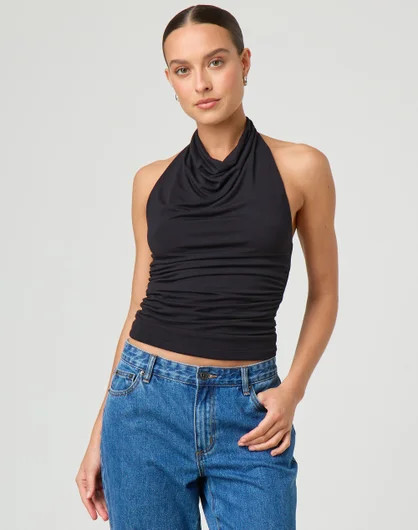 Cowl Neck Halter Top | Glassons (Australia)