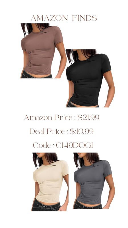 Amazon finds, Amazon tops, basic tops, affordable tops

#LTKfindsunder100 #LTKstyletip #LTKworkwear