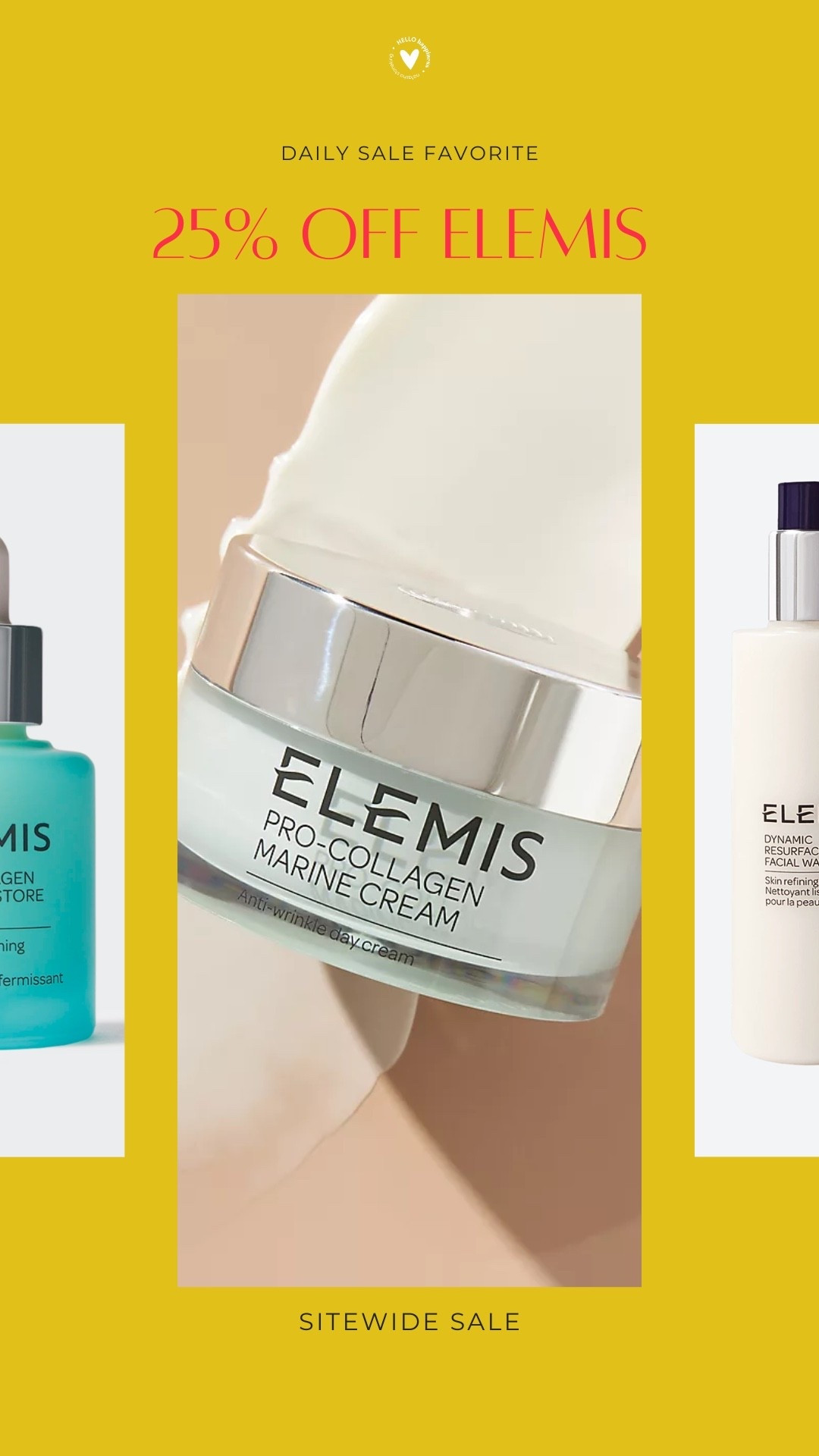 A little skincare restock never hurt 💛 ELEMIS is 25% off sitewide, so now’s the time to grab your favorites!

#LTKBeauty #LTKSaleAlert #LTKgrwm