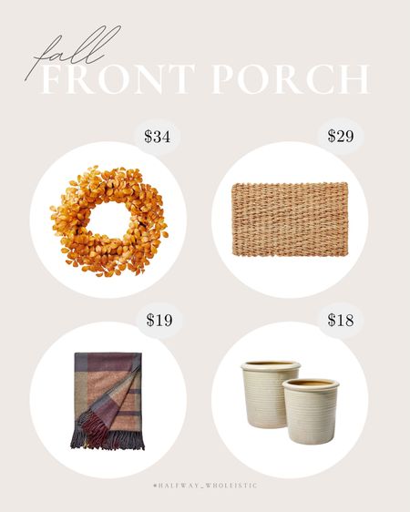 Shop these affordable fall front porch decor finds from Target! 

#LTKSeasonal #LTKunder100 #LTKhome