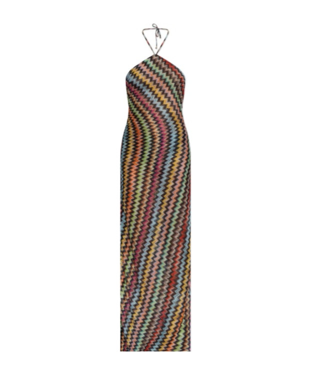 Missoni Zigzag-Knit Open Back Dress | Senser US