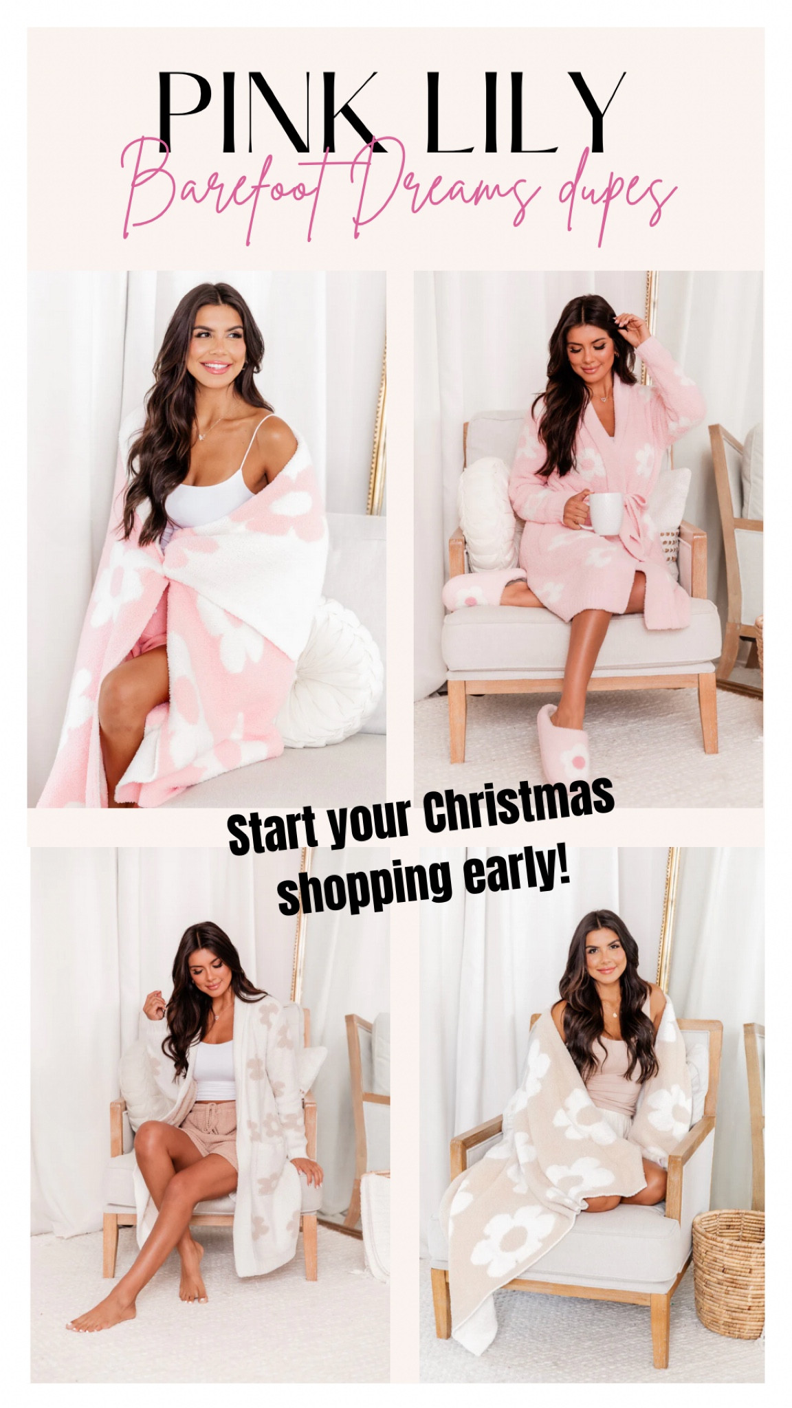 These barefoot dreams dupes just dropped and I’m OBSESSED! 🤍

#LTKfamily #LTKSeasonal #LTKunder50