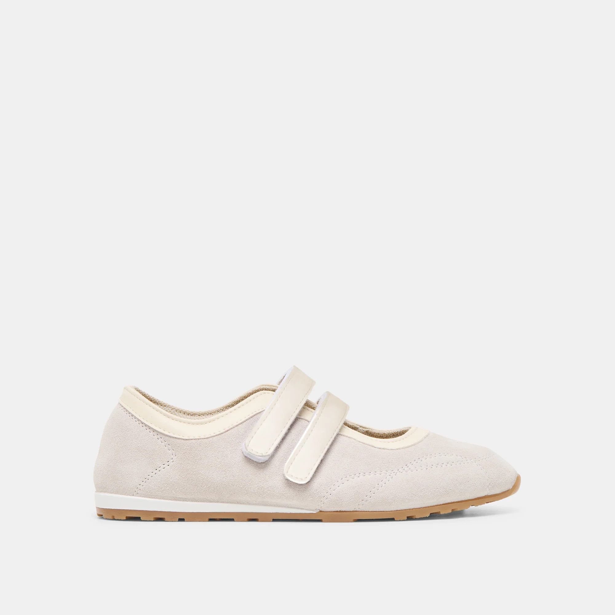 Swan Sneakers Taupe Suede | DolceVita.com