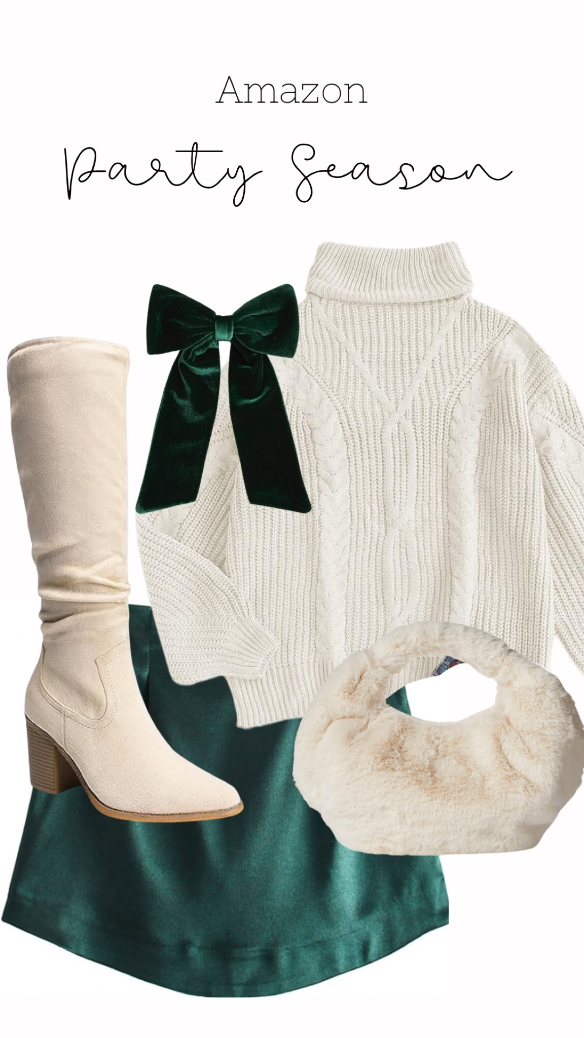 Creams and greens, the perfect holiday outfit!

Holiday outfits, boots, Christmas outfits, gifts for her, gift guide

#LTKparties 

#LTKSeasonal #LTKHoliday