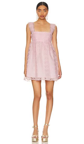 Cindylou Dress in Sugarplum | Pink Floral Dress | Spring Cocktail Dress Cocktail Party Dress Outfit | Revolve Clothing (Global)