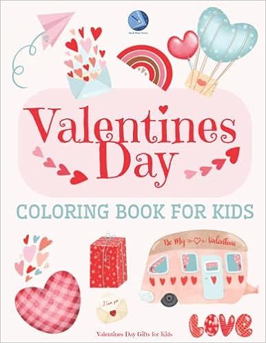 Valentines Day Coloring Book for Kids: Valentines Day Gifts for Kids: Hand-drawn Activity Book fo... | Amazon (US)