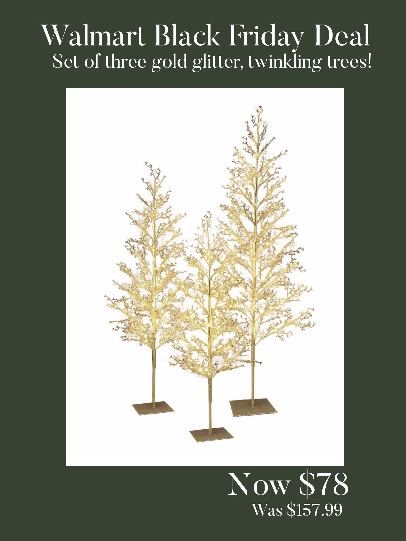 Have and love!! Can use indoor or outdoor. They twinkle and are so pretty!✨ 
On deals! @walmart #walmartpartner #walmart

#LTKHoliday #LTKHome #LTKCyberWeek