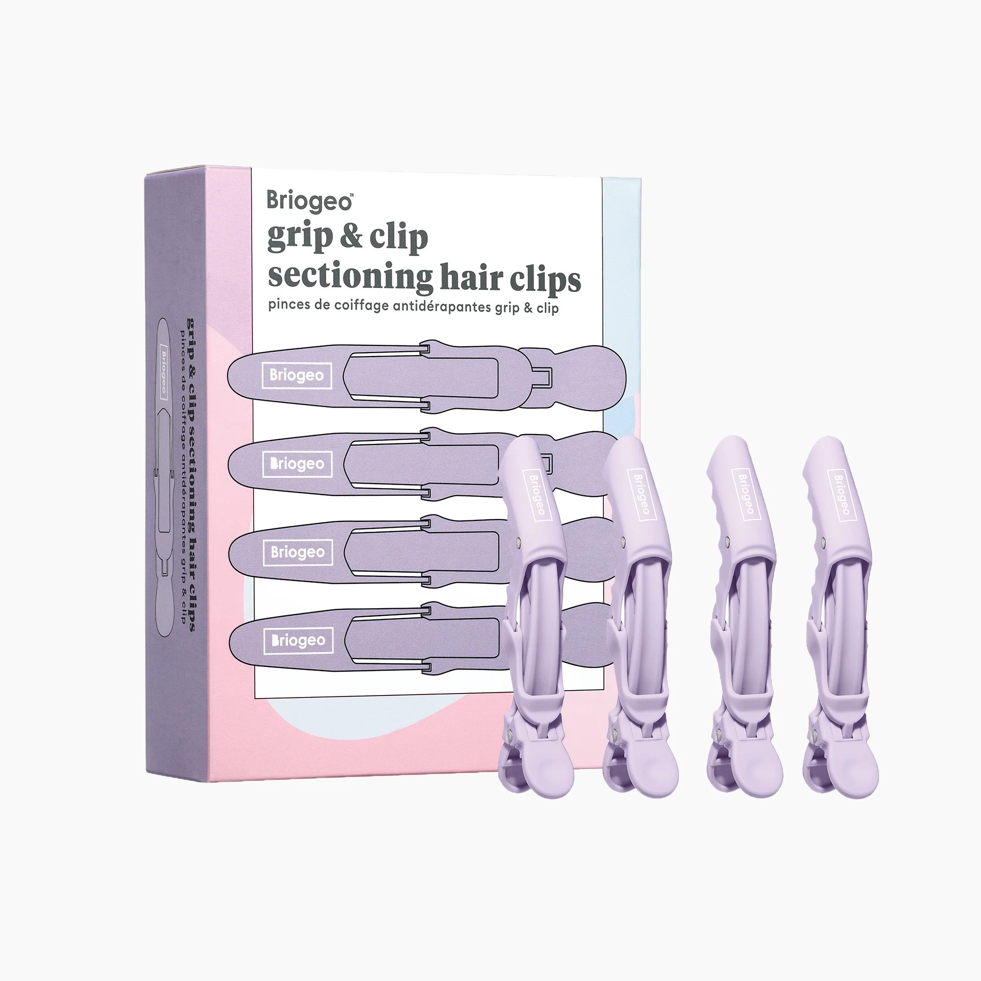 Grip + Clip Sectioning Hair Clips | Briogeo