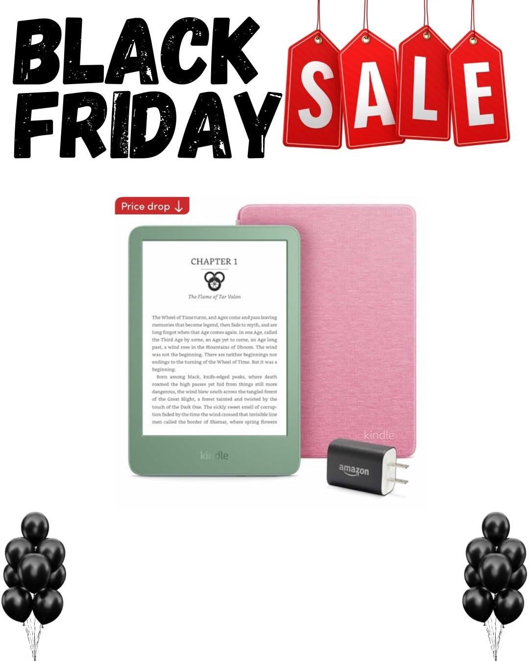 Amazon Kindle on sale for Black Friday

#LTKCyberWeek #LTKmorningroutine #LTKHoliday