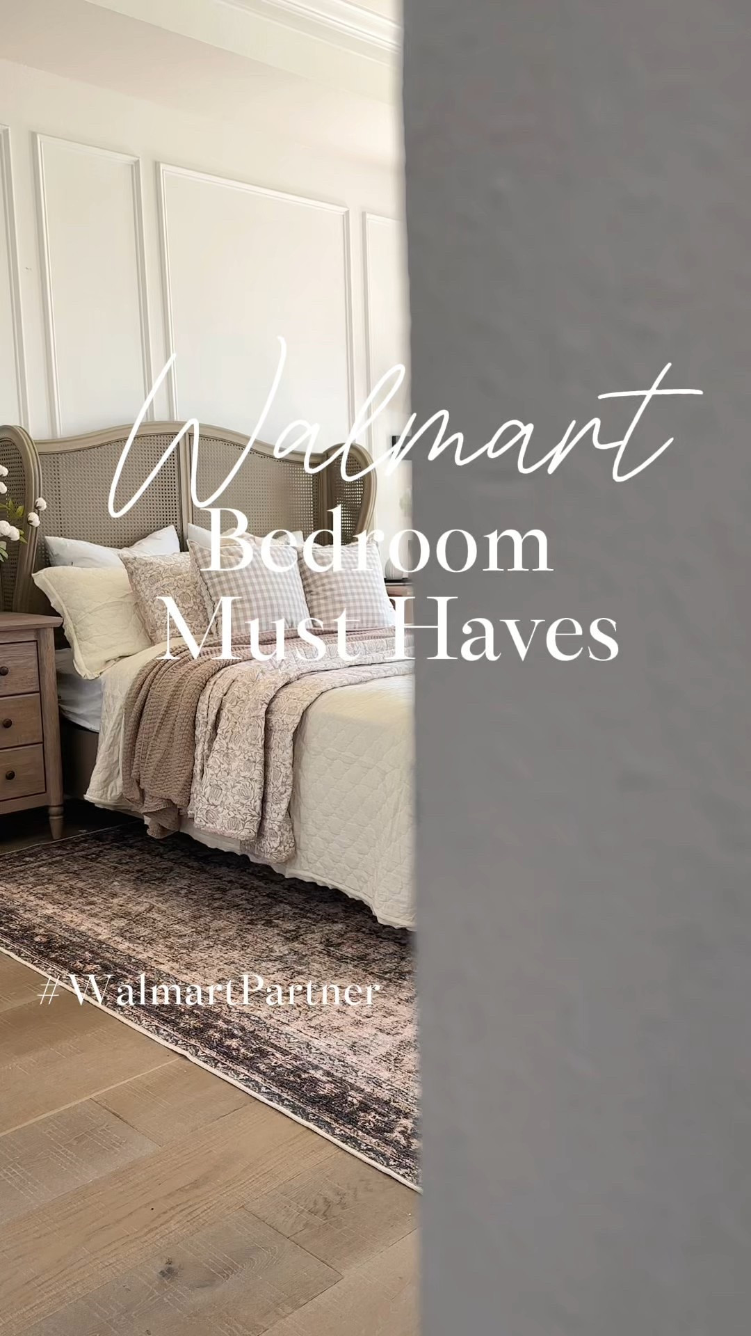 Spring refresh in my bedroom! #bedding #pillows #neutral #stems #springdecor #rugs 

#LTKWatchNow #LTKHome #LTKSpringSale