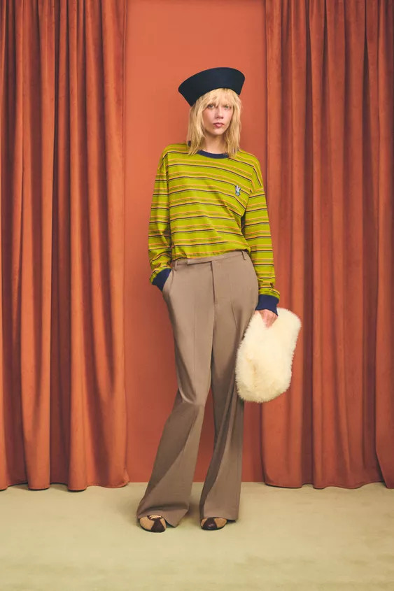 FAUX FUR ENVELOPE BAG HARRY LAMBERT FOR ZARA x DISNEY | Zara US