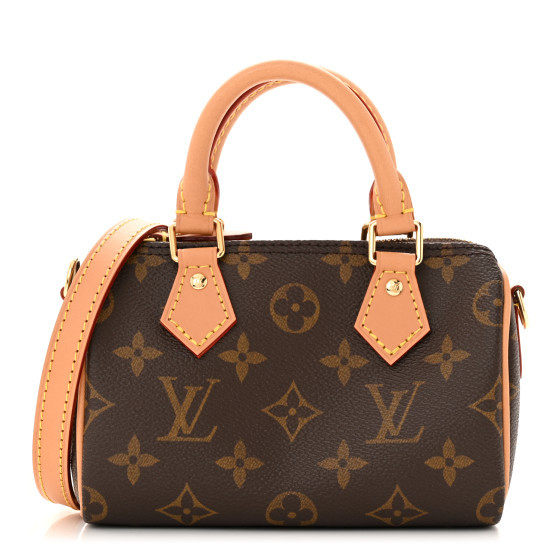 LOUIS VUITTON Monogram Nano Speedy Bandouliere | FASHIONPHILE (US)