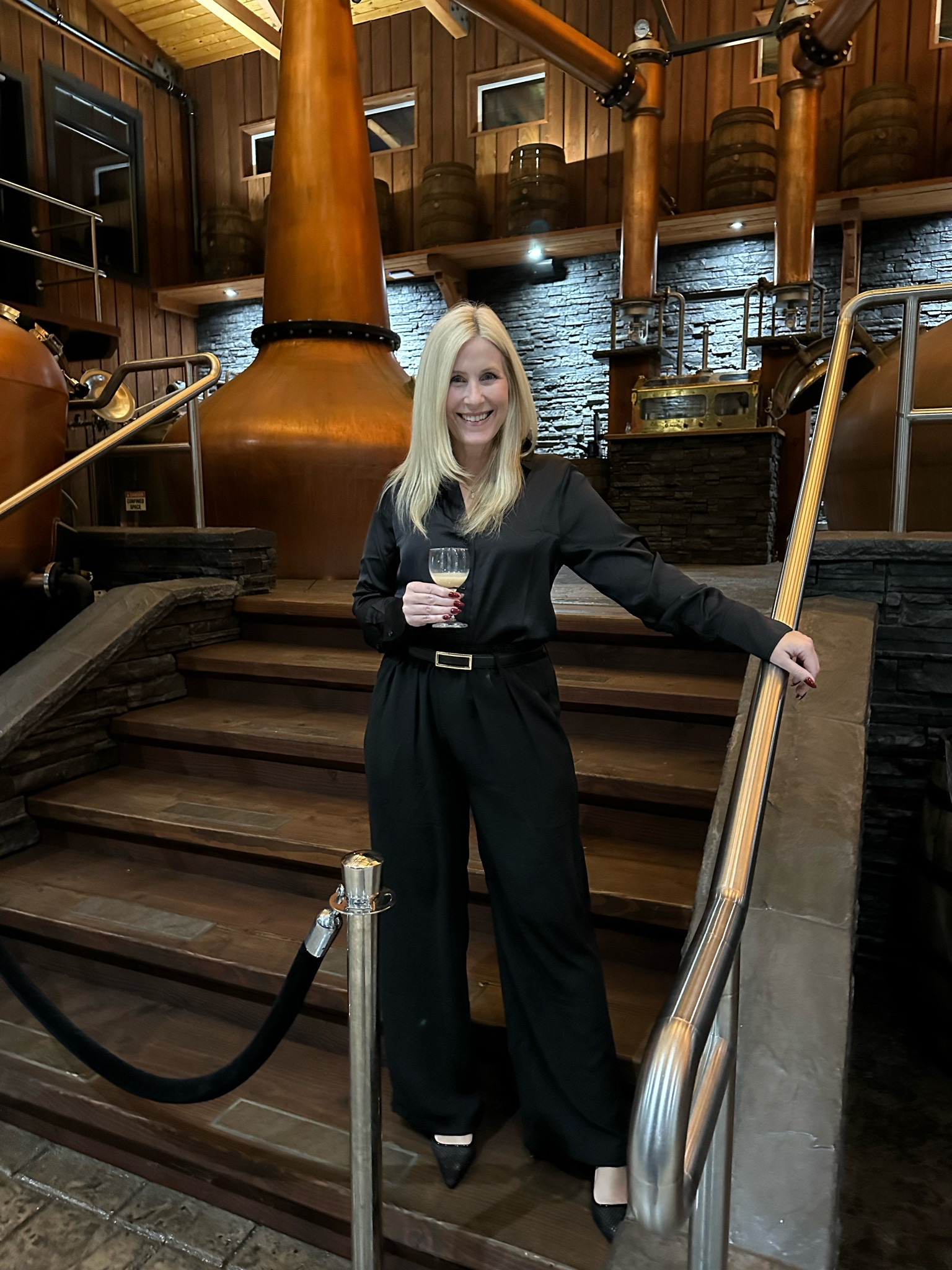 Holiday fit on repeat 🖤 This satin shirt comes in lots of colours and the belt is reversible 🙌

#LTKpartywear #LTKover50style #LTKstyletip