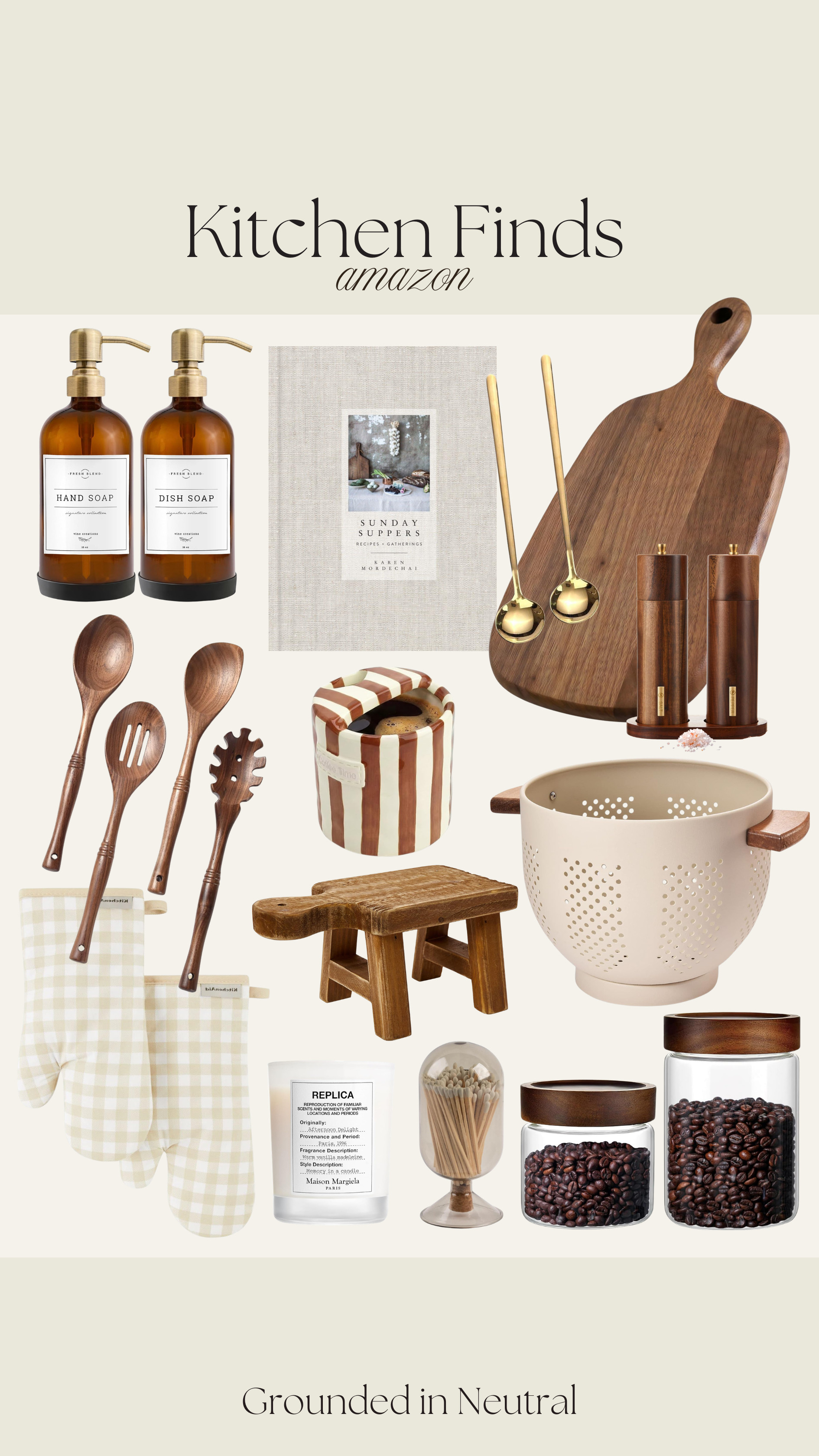 Amazon kitchen finds I’m loving ☕️🤎

#LTKHome #LTKSaleAlert