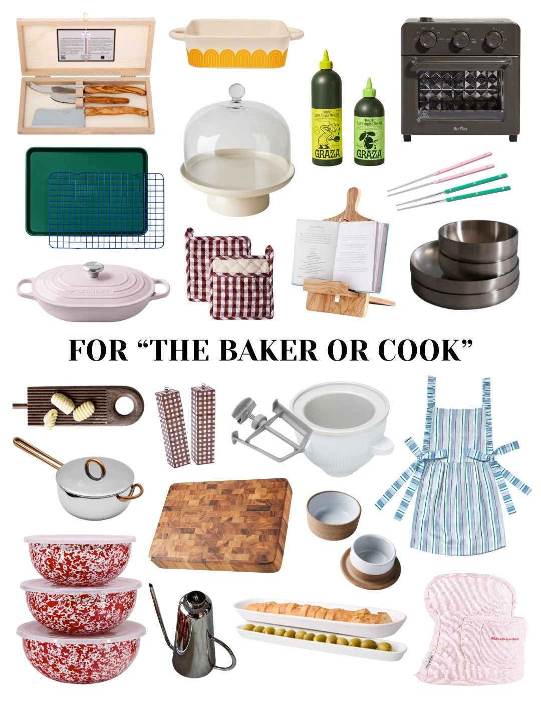 🤍 FOR HER: “the baker or cook” 🤍