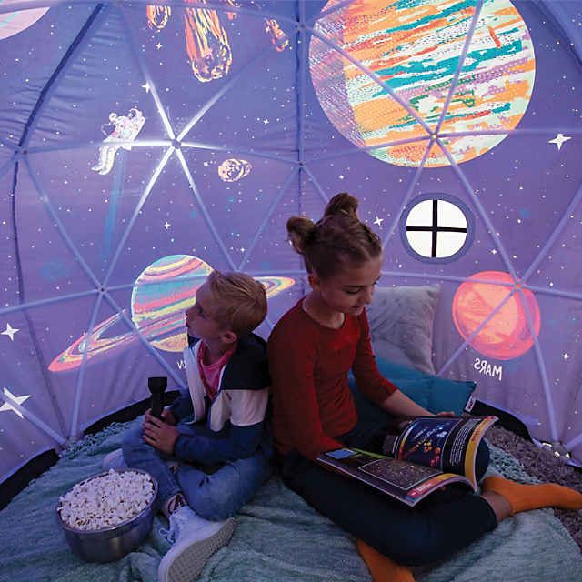 Oh So Fun! Deluxe Glow-in-the-Dark Space Fort | Mindware