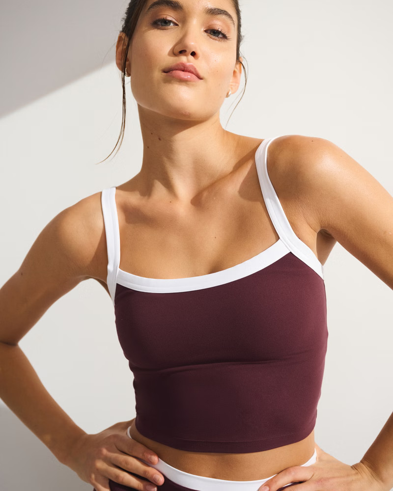 Women's YPB studioFLEX Cami Tank | Women's Tops | Abercrombie.com | Abercrombie & Fitch (US)