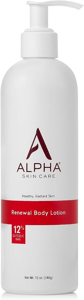 Alpha Skin Care Revitalizing Body Lotion with 12% Glycolic AHA, Simple and Effective Multi-Purpos... | Amazon (US)