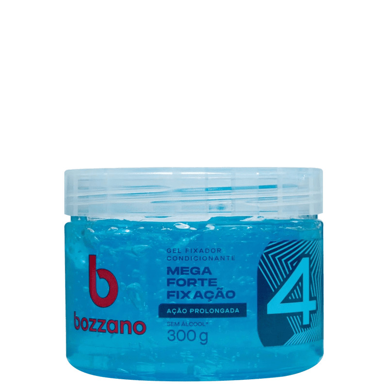 Bozzano 4 Mega Forte
             - Gel Fixador 300g | Beleza Na Web (BR)
