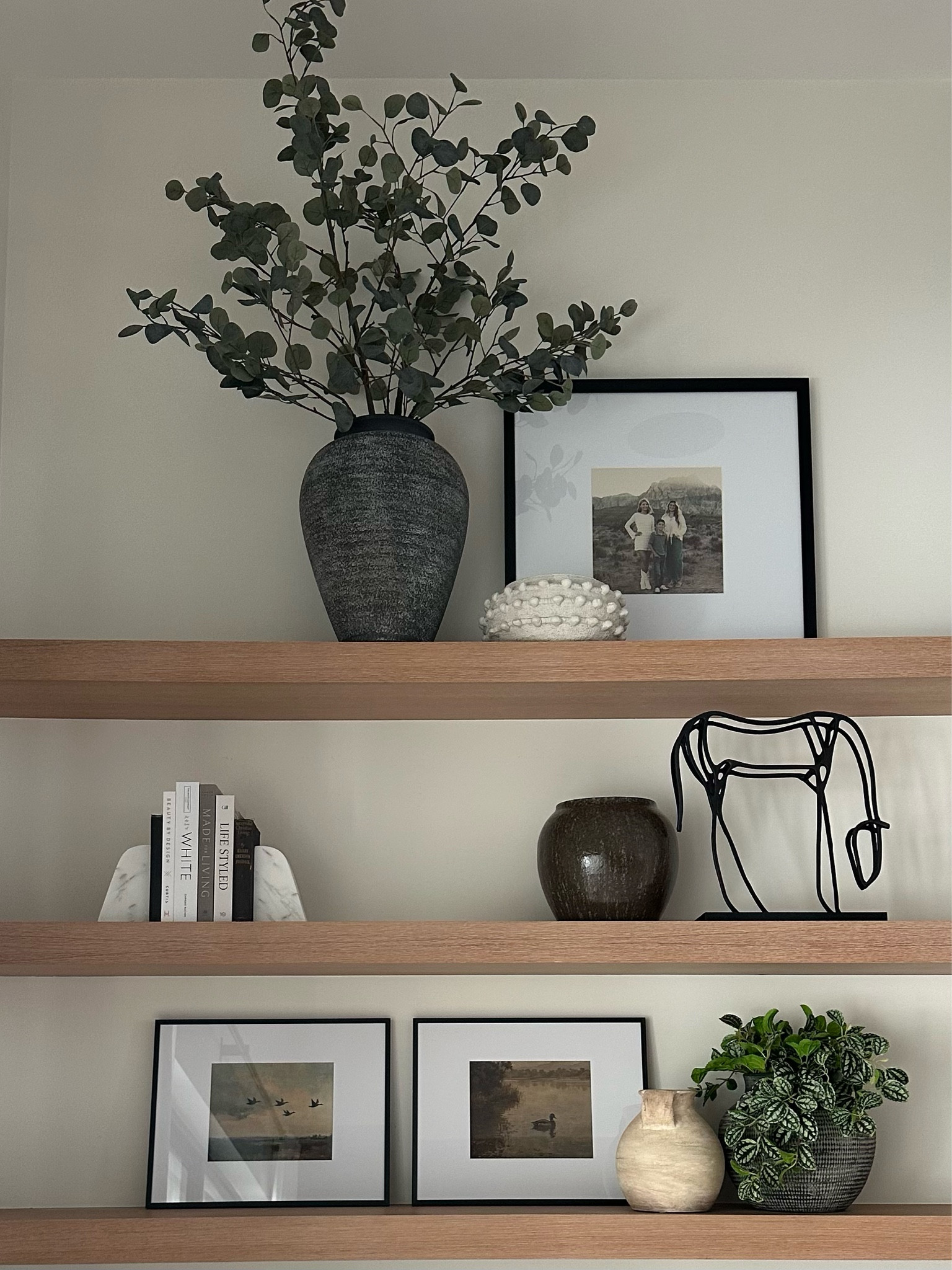 Closer look at my clients shelf styling 

#LTKHome