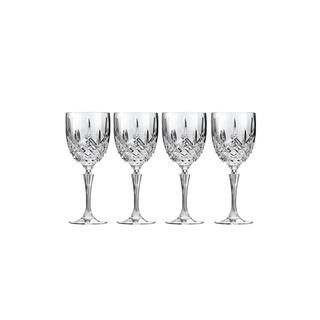 Marquis By Waterford Markham 13 oz. Goblet Glass Set (Set of 4) 164644 - The Home Depot | The Home Depot