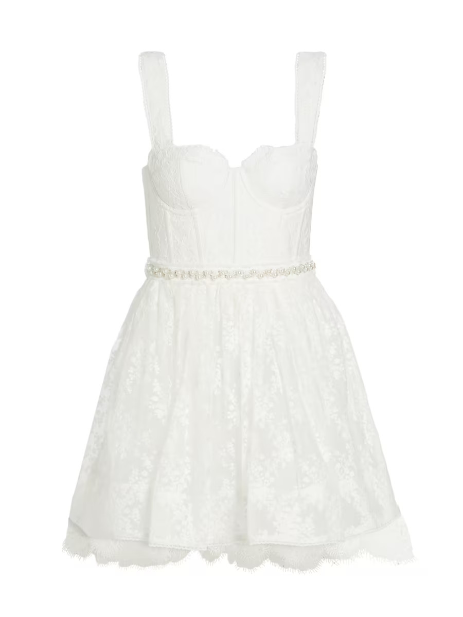 Hope Embellished Organza Minidress | Saks Fifth Avenue
