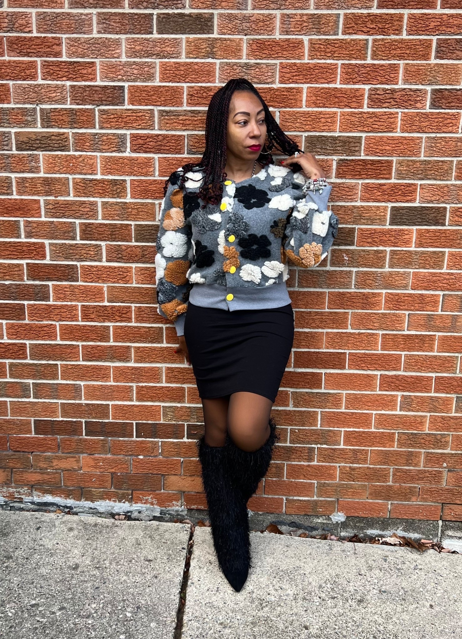Fall layers done right 🍂 Cozy cardigan, pencil skirt, and boots that mean business.
#LTKStyle #OOTD #LTKFallFashion



#LTKStyleTip #LTKgrwm #LTKSeasonal