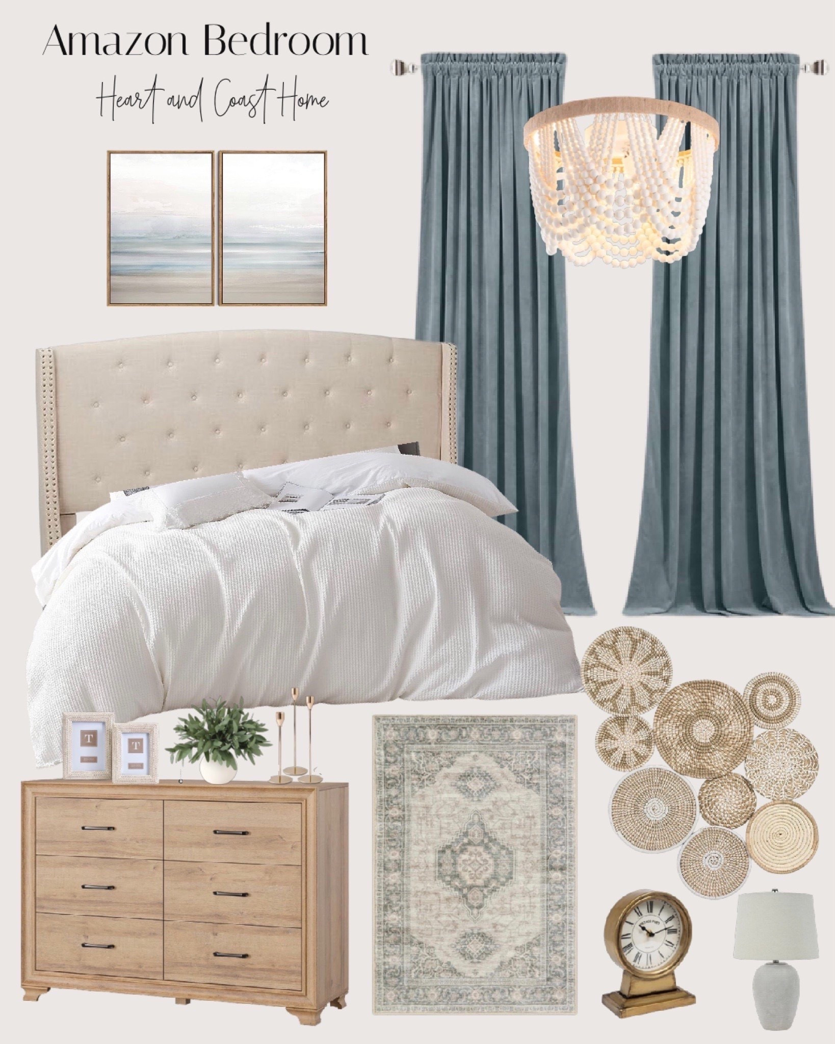 Coastal Bedroom

#LTKHome