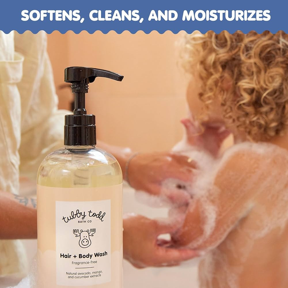TUBBY TODD Hair + Body Wash - Baby Shampoo and Body Wash - Gentle, Natural Baby Was for Newborns,... | Amazon (US)